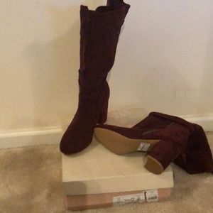 Burgundy Boot
